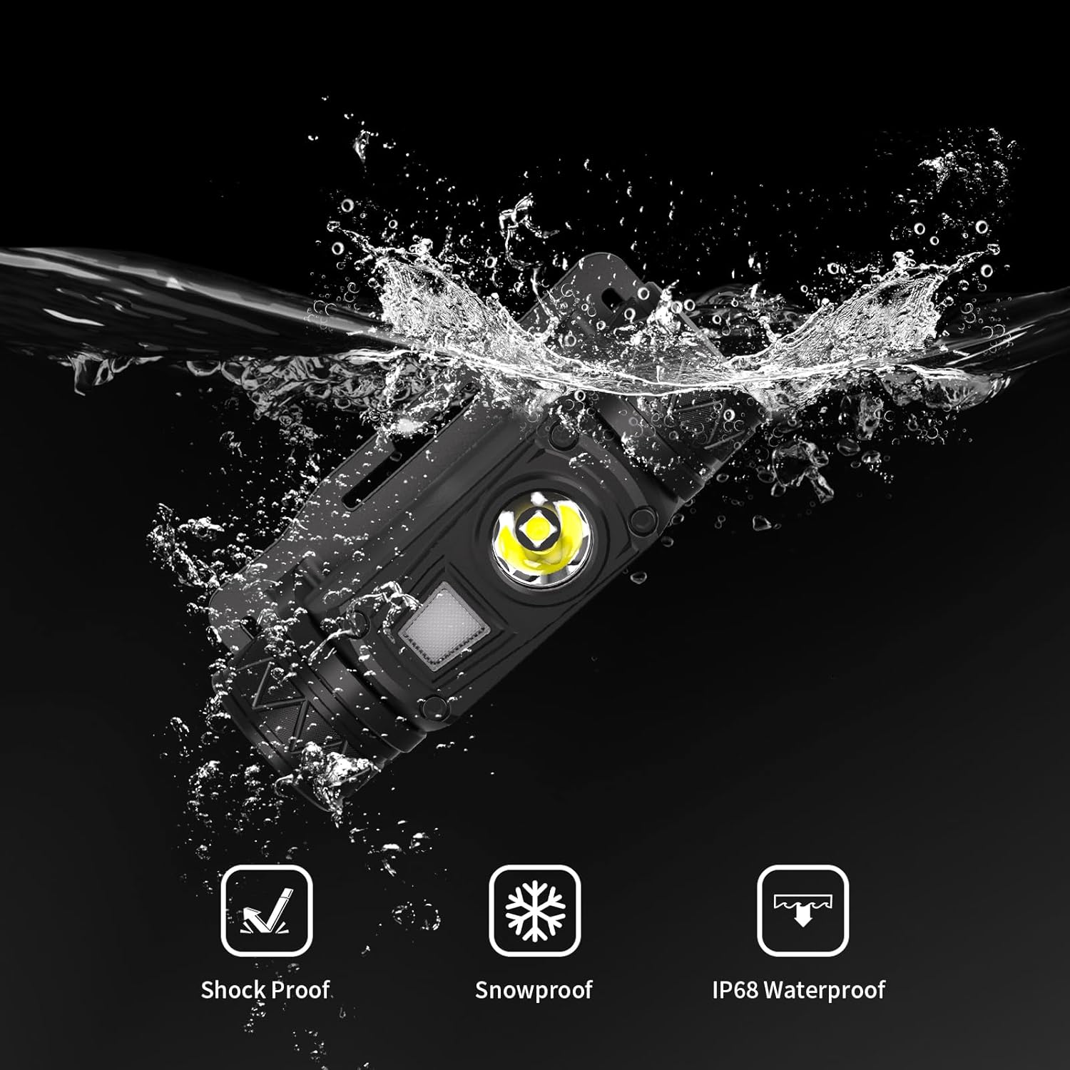 WUBEN H1 Torcia Frontale 1200 Lumen LED - immagine 5