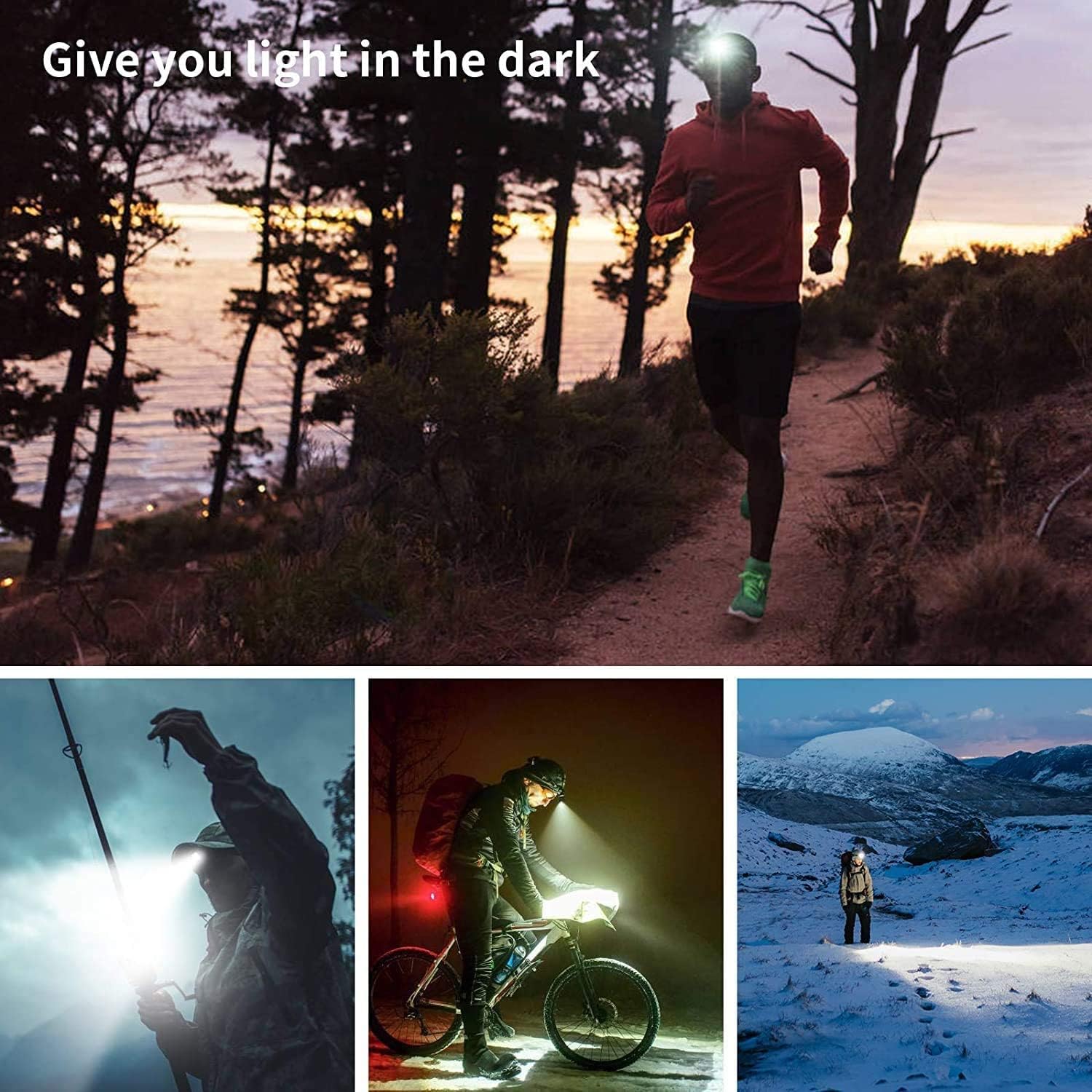 WUBEN H1 Torcia Frontale 1200 Lumen LED - immagine 7