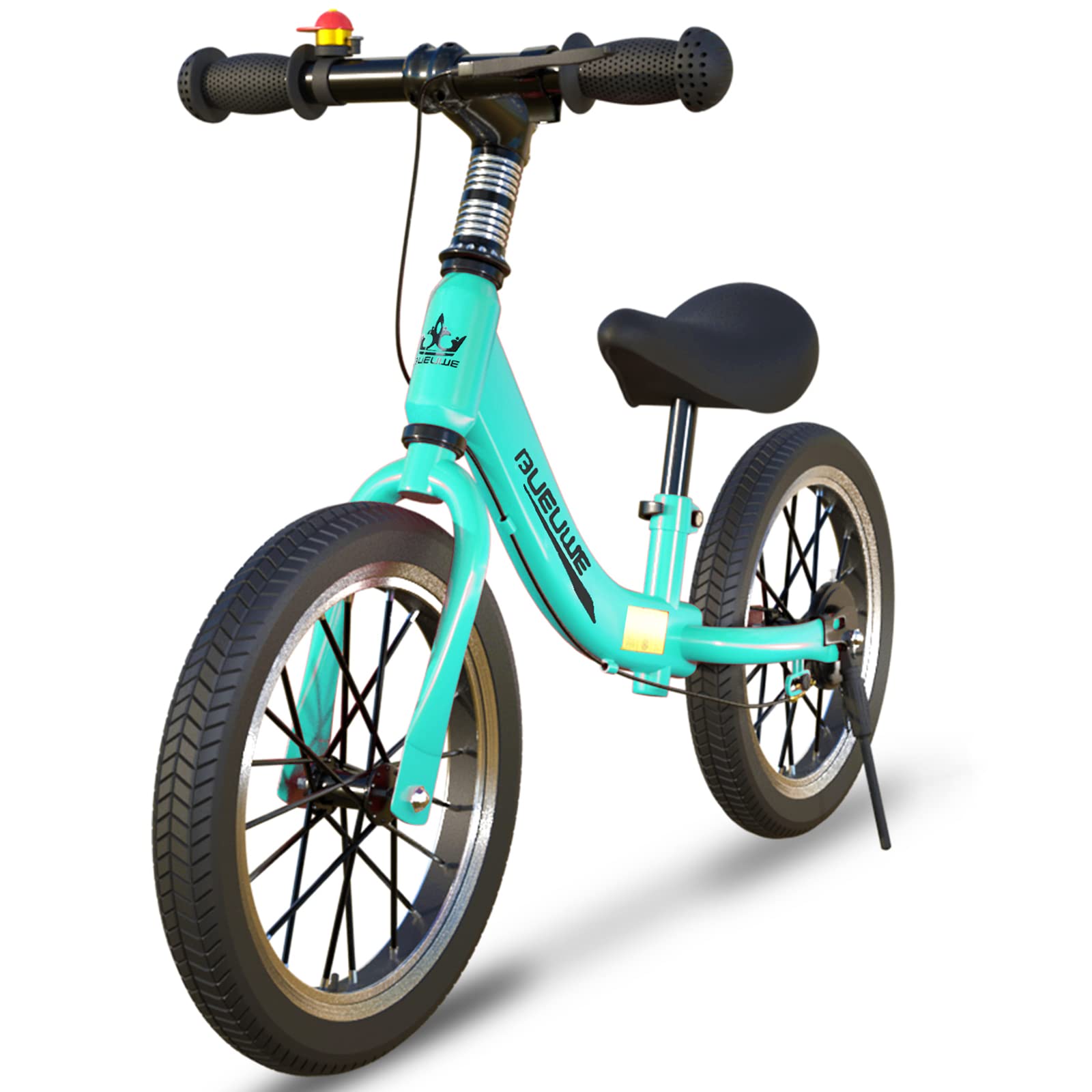 Gaslike Bici Senza Pedali 16 Pollici 3-7 Anni, Verde