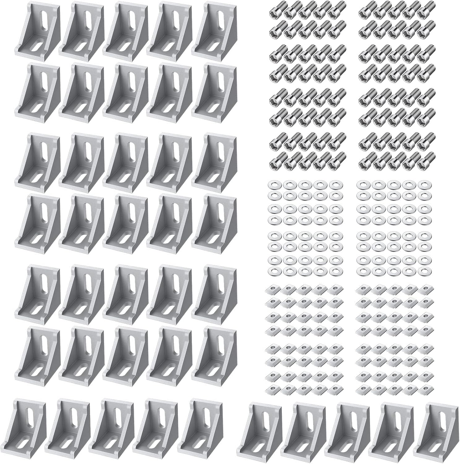 Eypins Staffa Angolare 90 Gradi Aluminum Profile 3030 - immagine 1