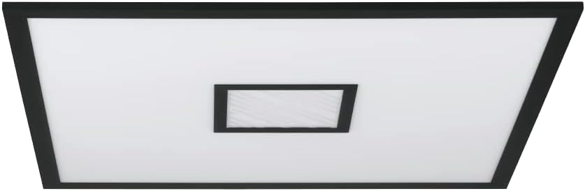 Eglo Plafoniera LED Bordonara Dimmerabile con Telecomando 60x60cm