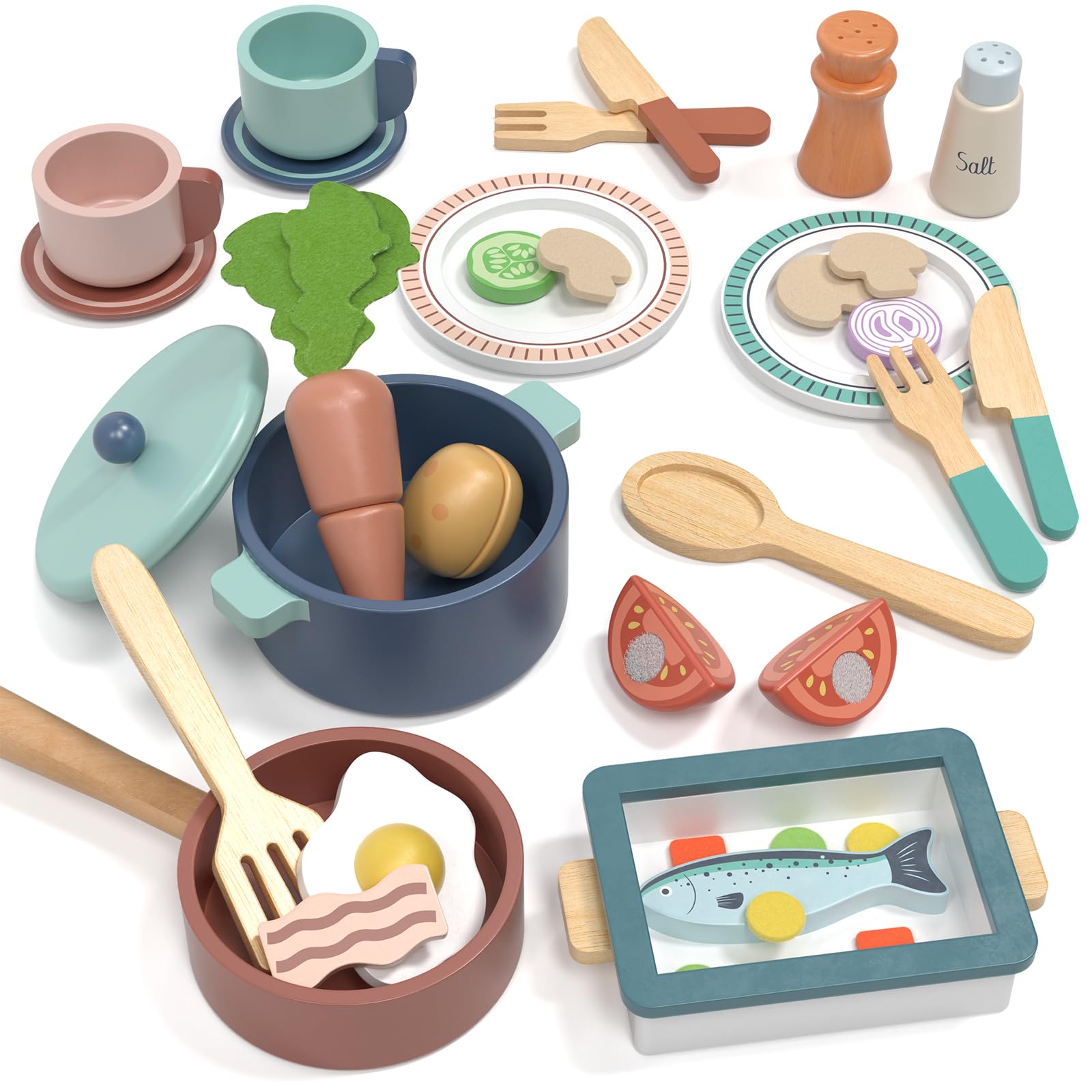 Lehoo Castle Cucina Giocattolo per Bambini 3+ Anni