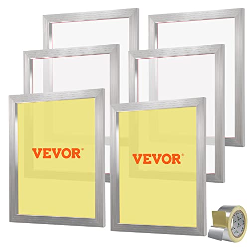 VEVOR Kit Telaio Stampa Serigrafica Alluminio 50.8x61cm