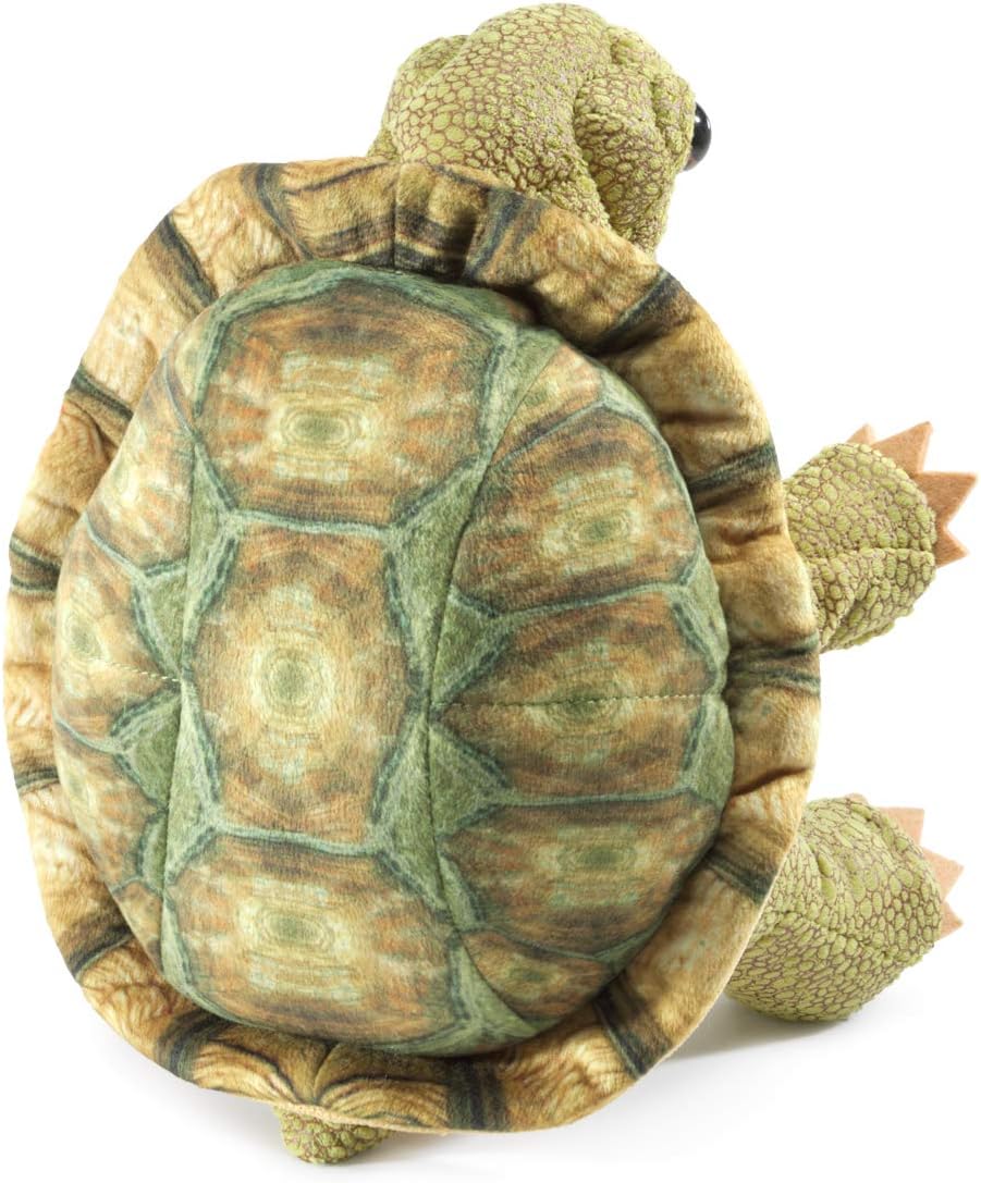 Folkmanis Standing Tortoise Hand Puppet 3156 Multi-Coloured - immagine 3