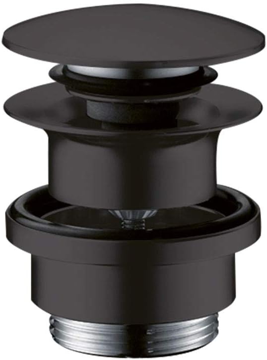 Hansgrohe 50100670 Piletta Push-Open Large, Nero Opaco