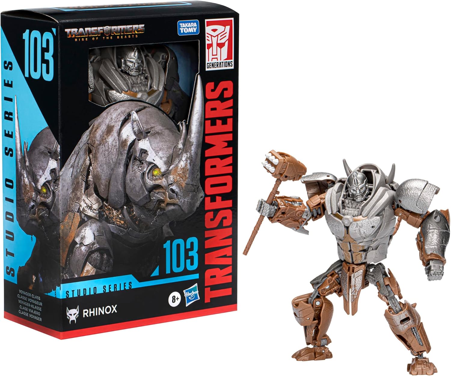 Transformers Studio Series Voyager Class 103 Rhinox - immagine 3