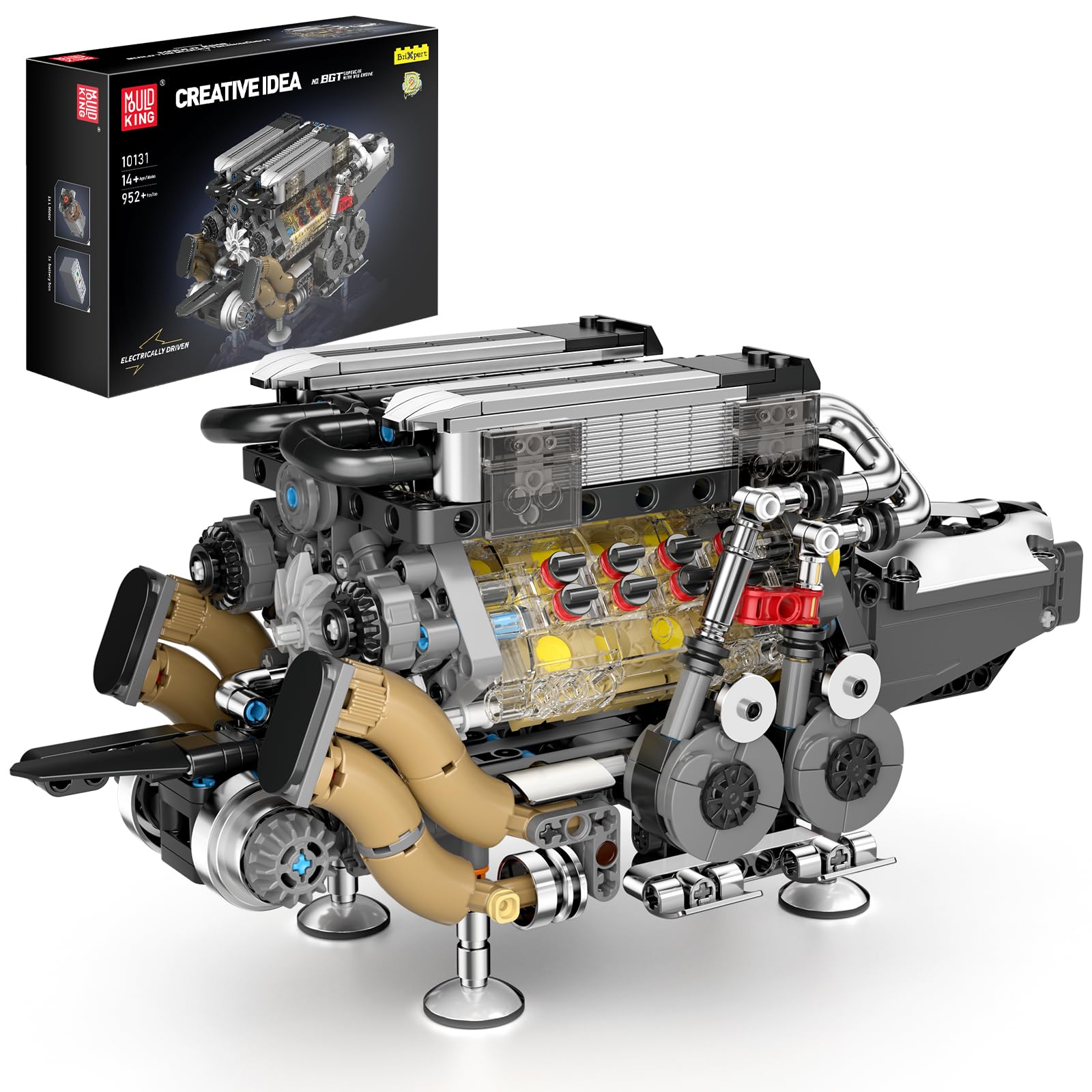 Mould King 10131 - Modellino Motore a Benzina MOC (852 pezzi)