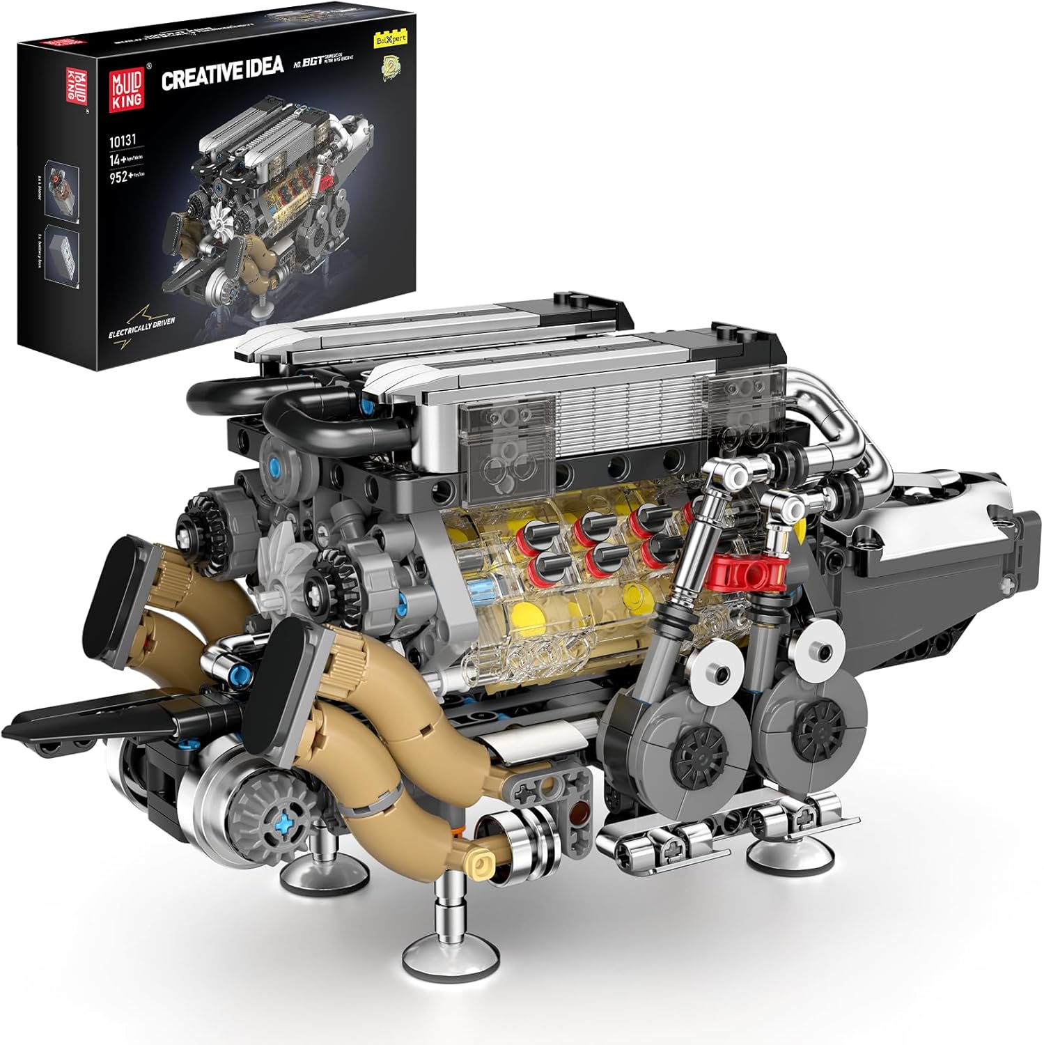 Mould King 10131 - Modellino Motore a Benzina MOC (852 pezzi) - immagine 1