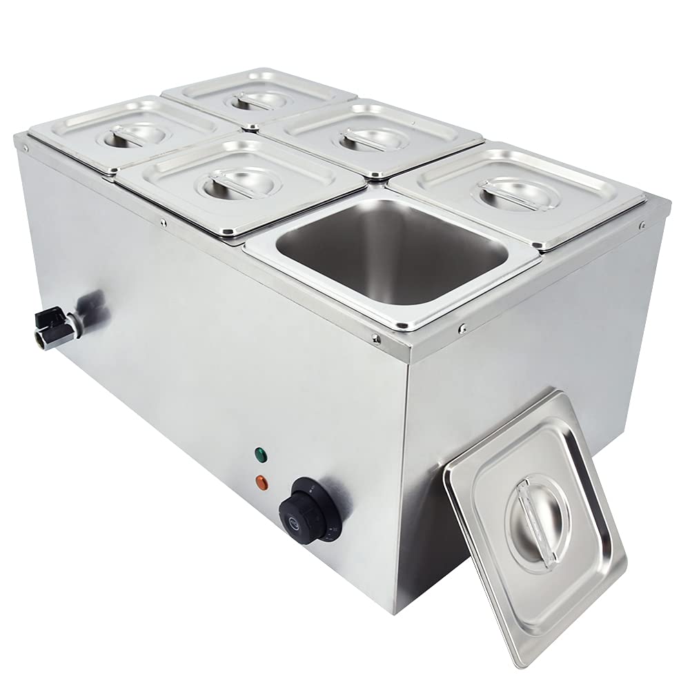 TAIMIKO Bagno Maria Elettrico in Acciaio Inox 220V