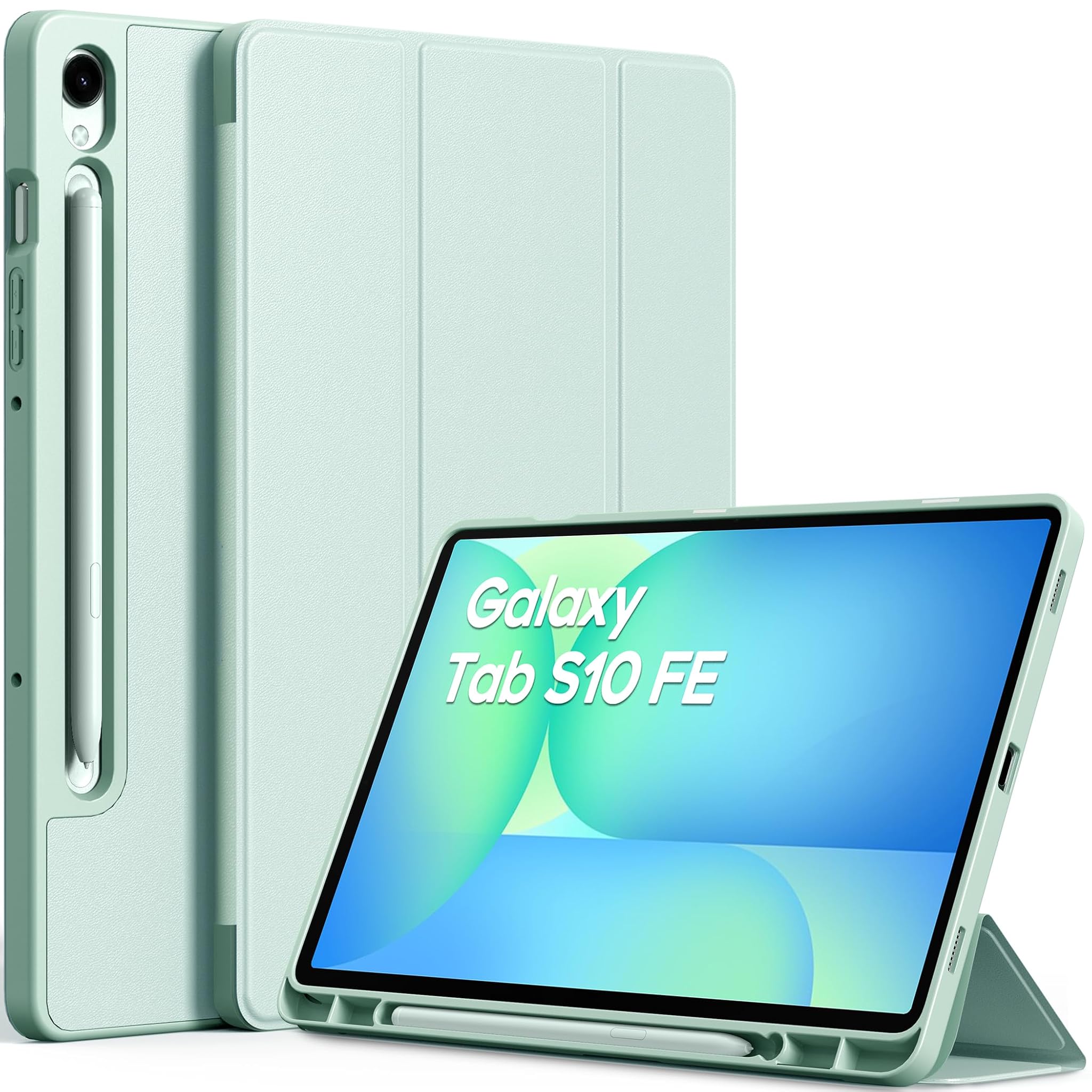 Easyacc Cover per Samsung Galaxy Tab S9 FE 10.9", Verde