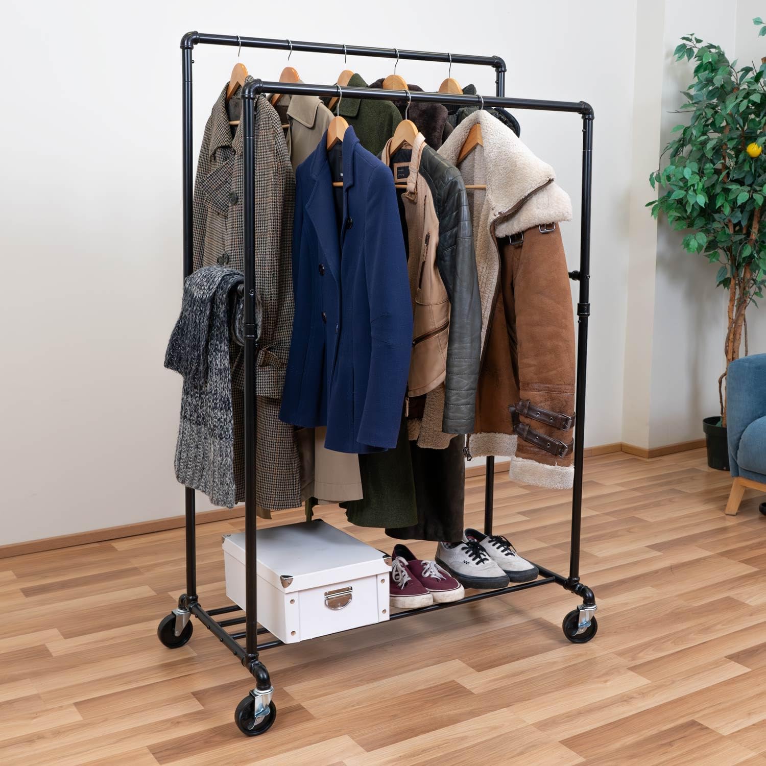 Tatkraft Pantera - Appendiabiti da Terra 110kg, Nero