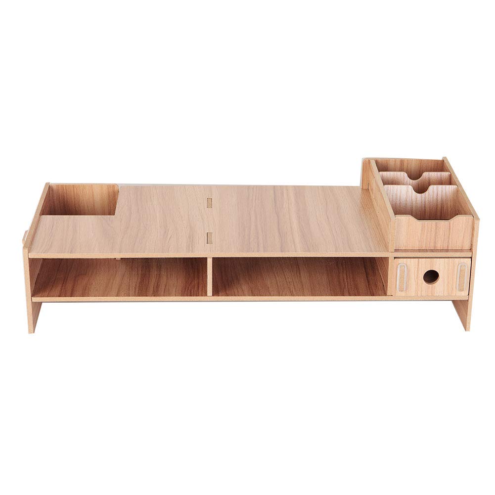 Pwshymi Supporto per Laptop e Monitor in Legno