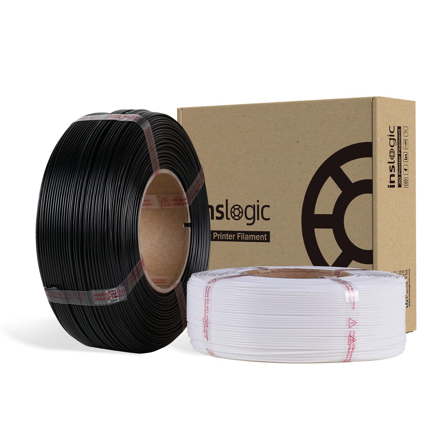Inslogic Filamento PLA Pro 1,75mm 3D Printer 2kg
