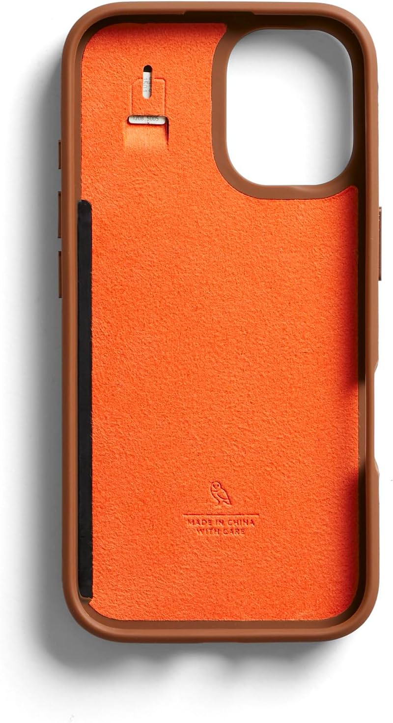 Bellroy Phone Case – 3 Card per iPhone 16, Sienna - immagine 2