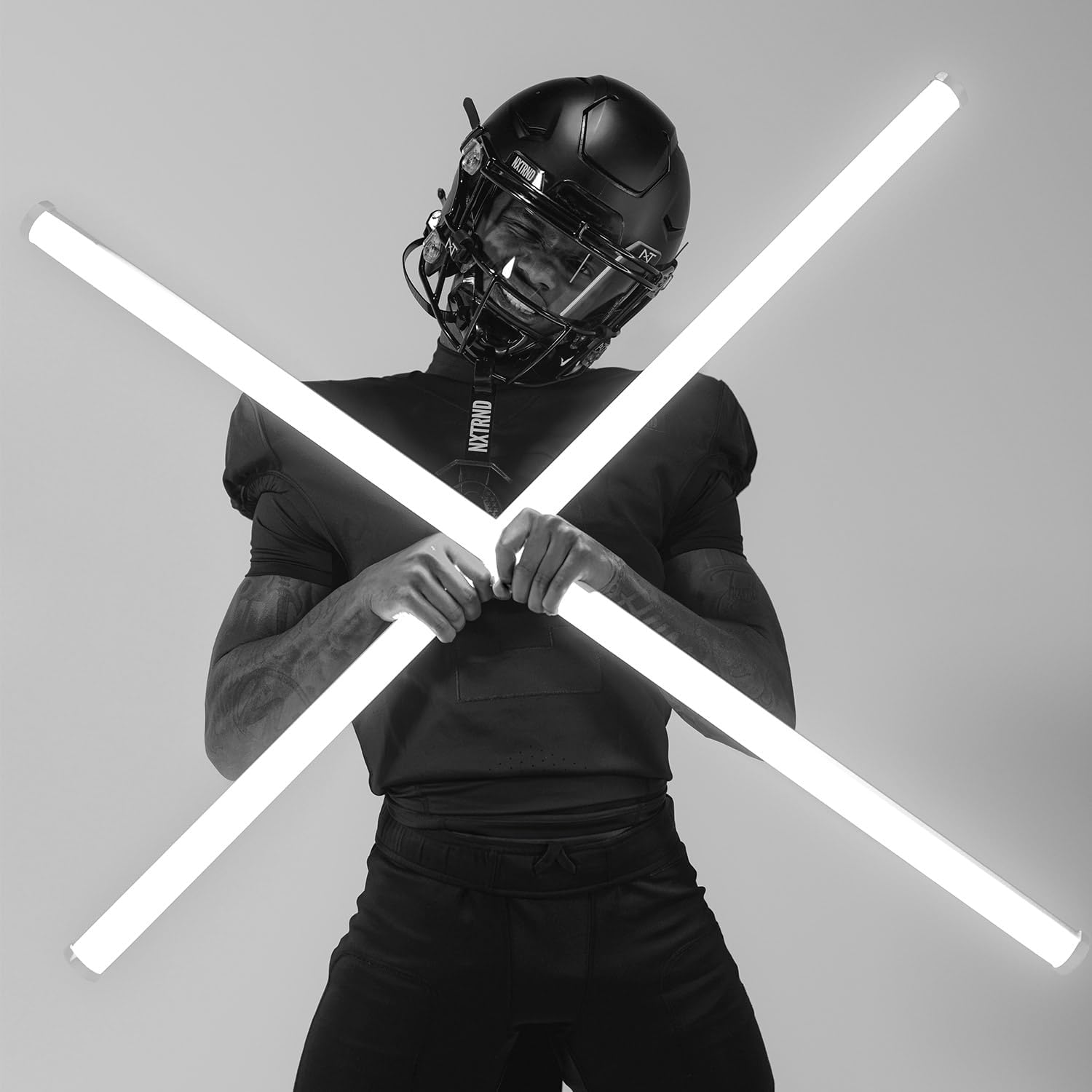 Nxtrnd - 2 Paradenti da Calcio per Ragazzi, Nero - immagine 6