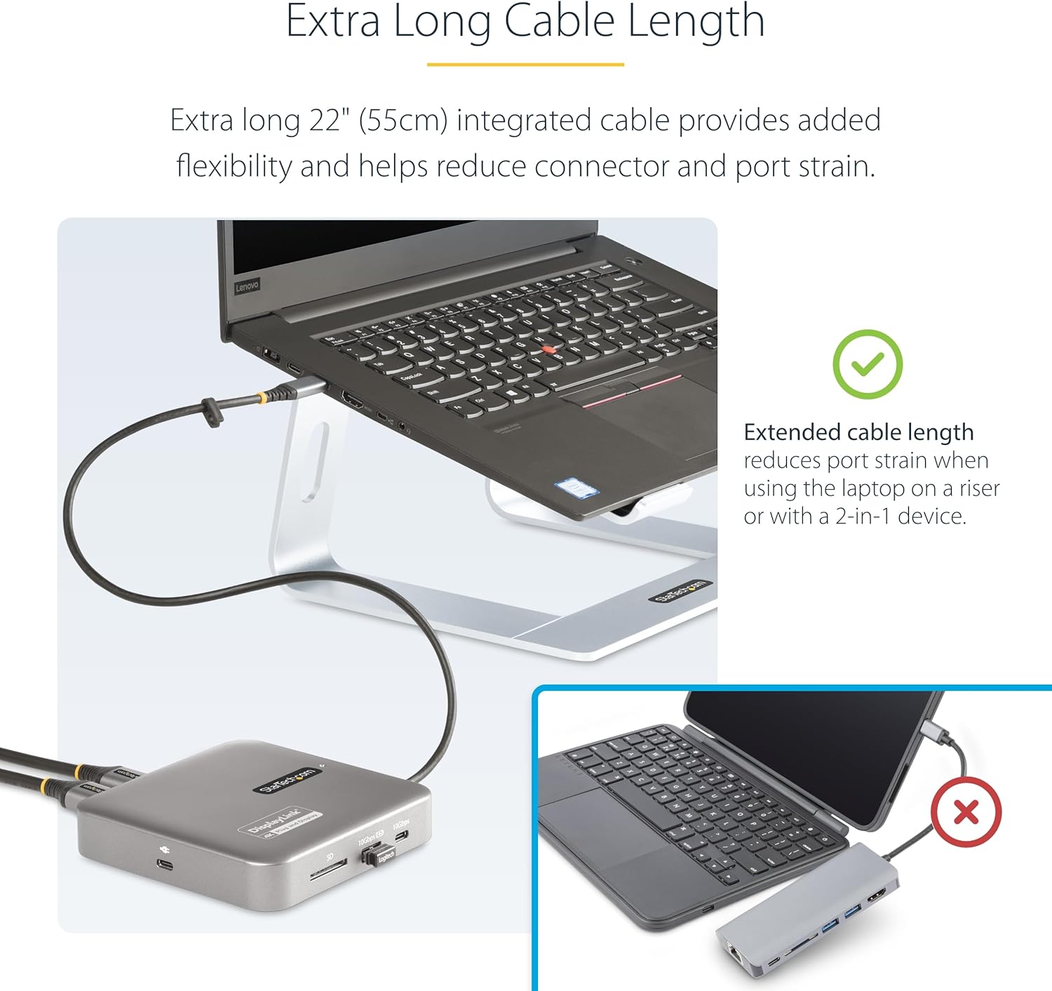 Startech.com Adattatore Multiporta USB-C - Docking Station - immagine 4