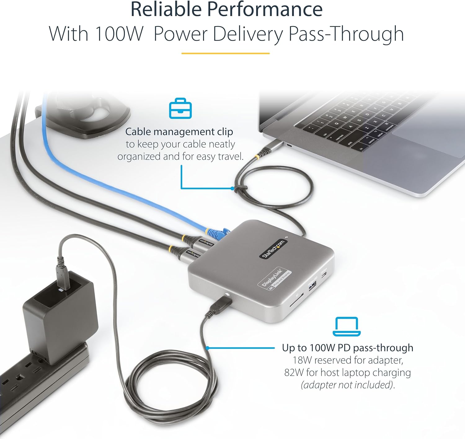 Startech.com Adattatore Multiporta USB-C - Docking Station - immagine 5