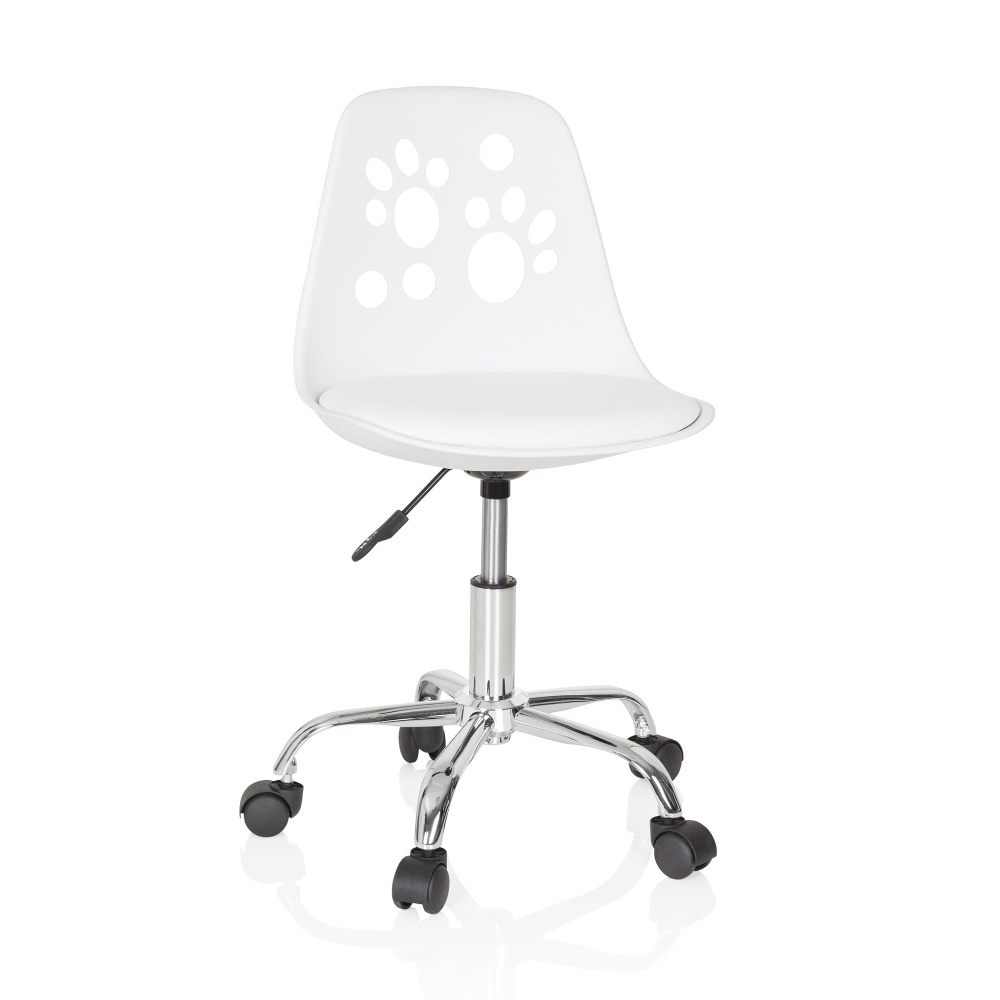 Hjh Office FANCY I - Sedia Girevole per Bambini, Bianca
