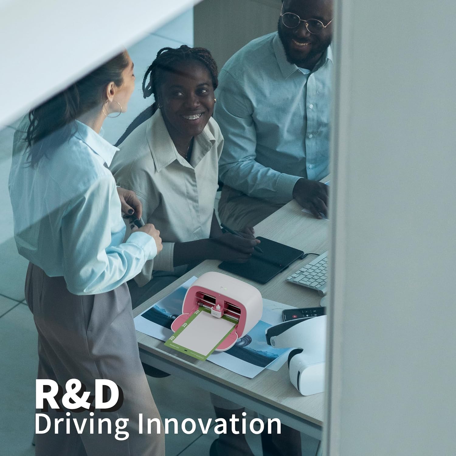 Likcut Glee S501 Plotter da Taglio con Magazzino Integrato, Rosa - immagine 7