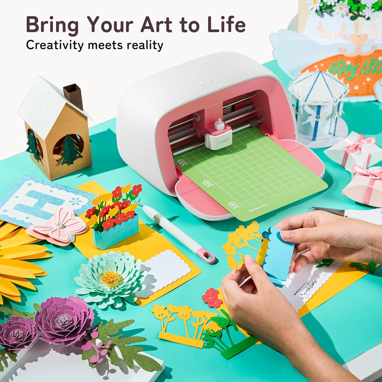 Likcut Glee S501 Plotter da Taglio con Magazzino Integrato, Rosa - immagine 8