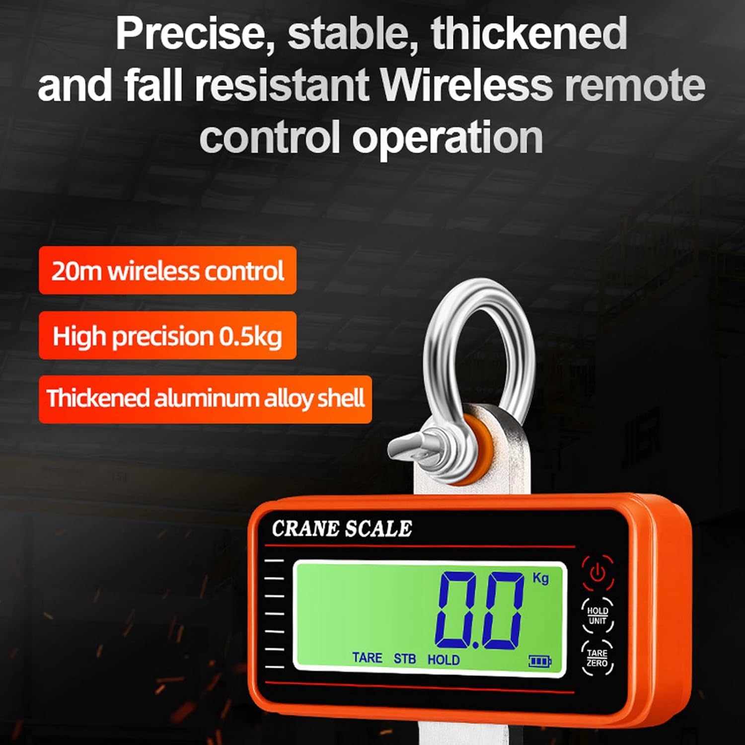 Bilancia da Gru Digitale Industriale 1500 KG - immagine 5