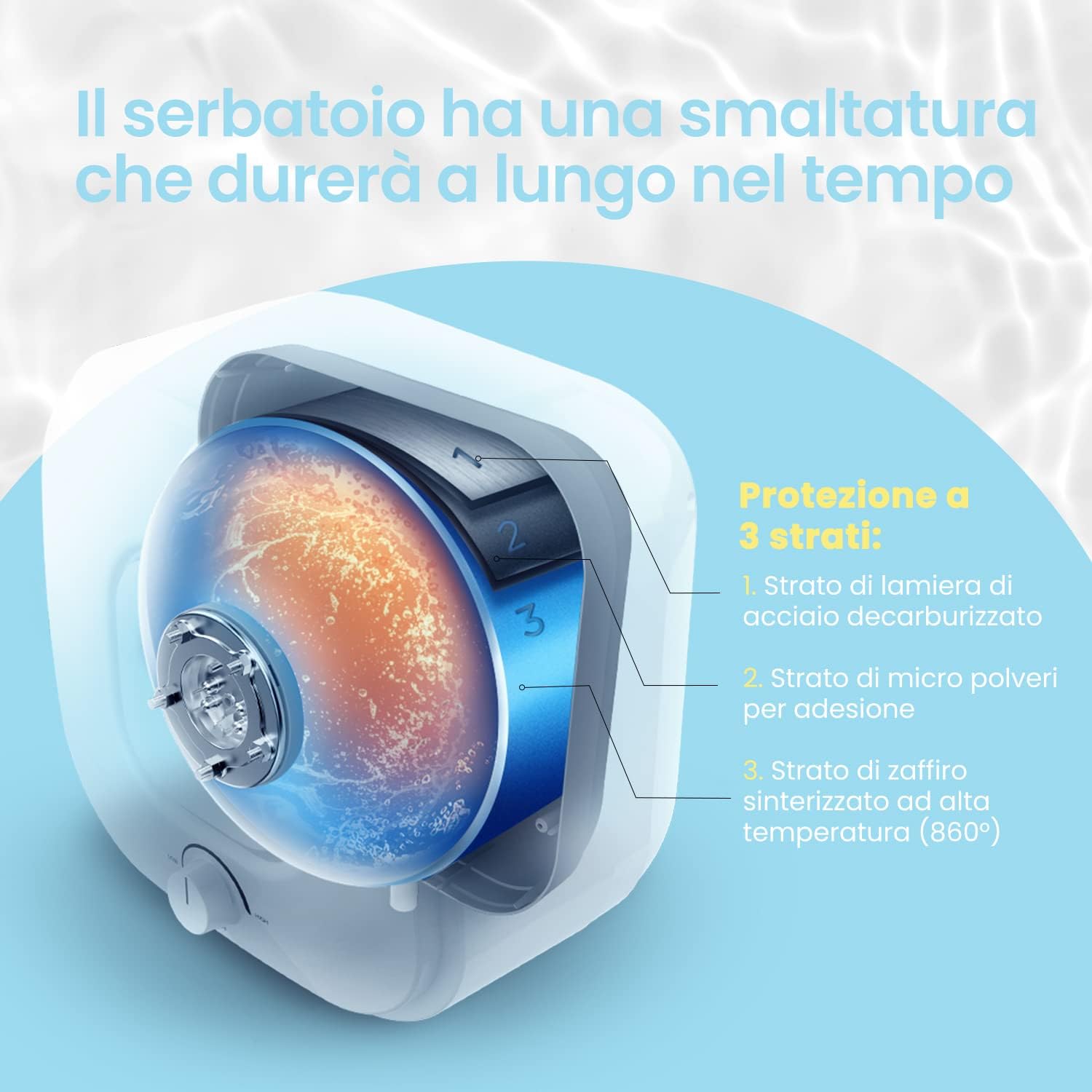 Comfee' Scaldabagno Elettrico 15 Litri Sopra Lavello - immagine 3