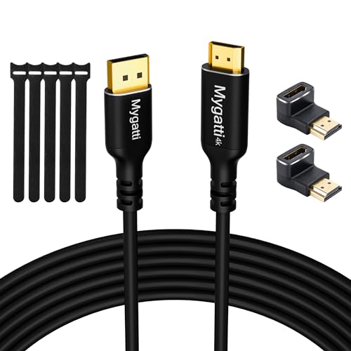 Mygatti Cavo DisplayPort a HDMI 10 Metri (4K UHD)