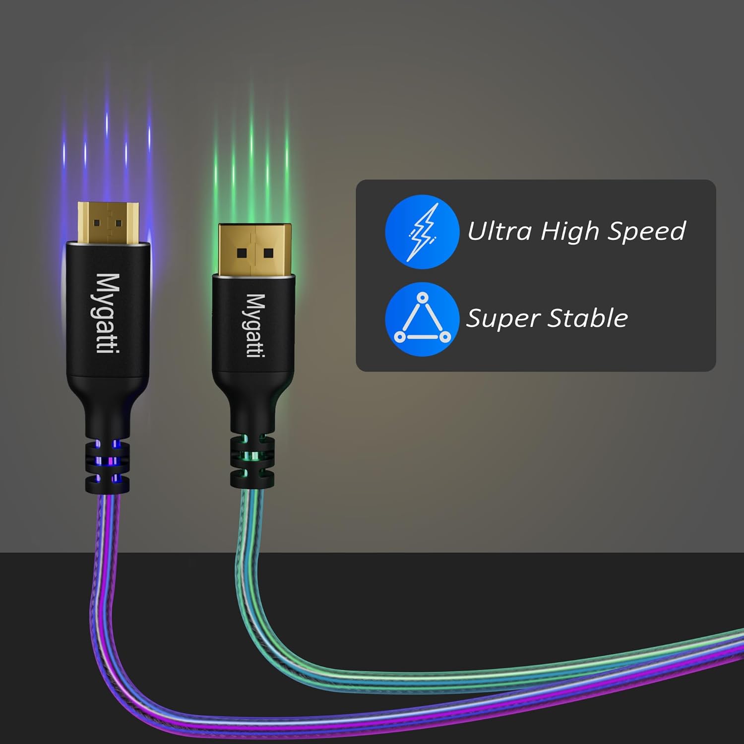 Mygatti Cavo DisplayPort a HDMI 10 Metri (4K UHD) - immagine 4