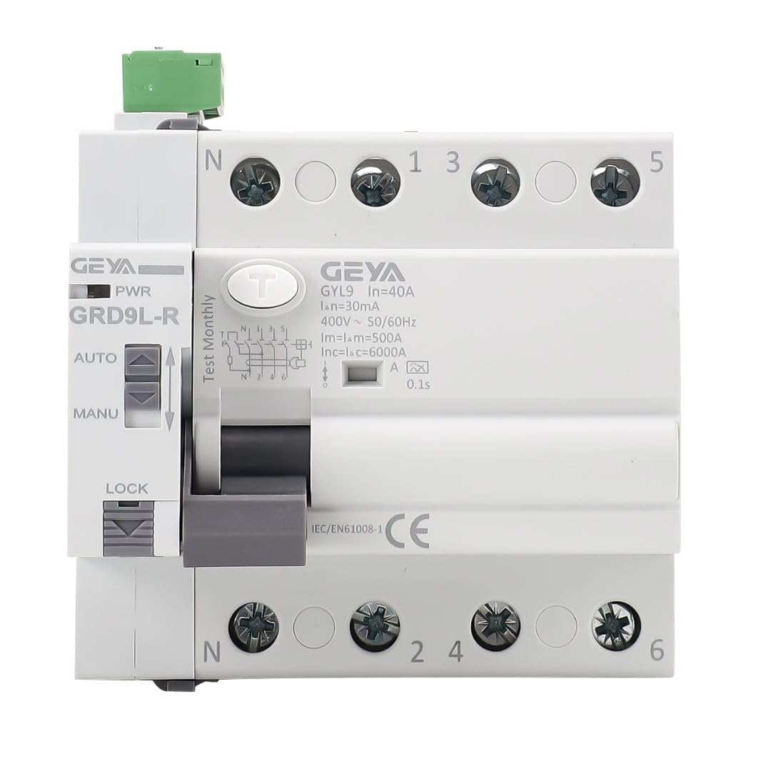 Interruttore Differenziale Trifase 4P 40A 30mA - immagine 1