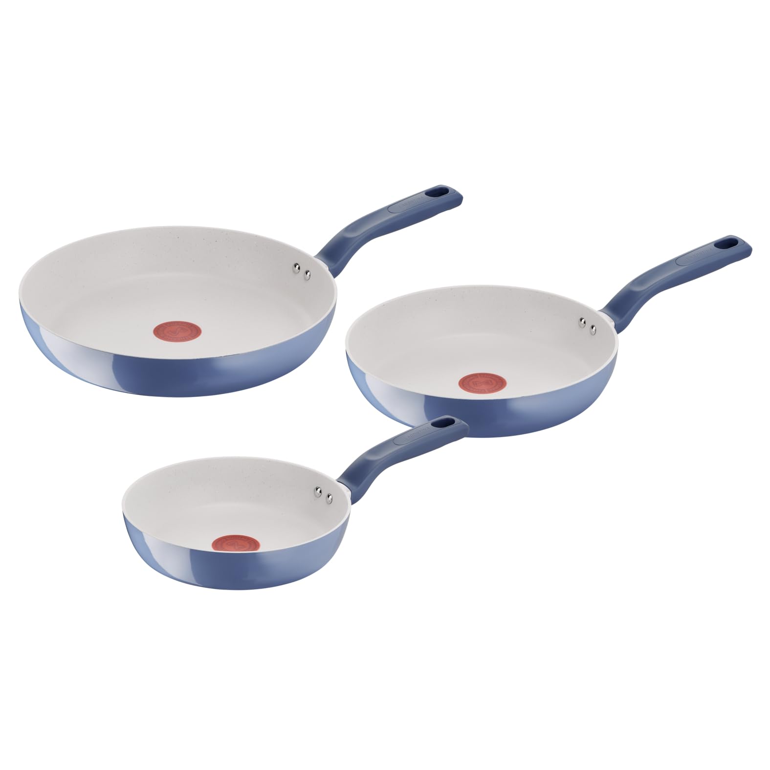 Lagostina Nettuno - Set 3 Padelle Antiaderenti Induzione