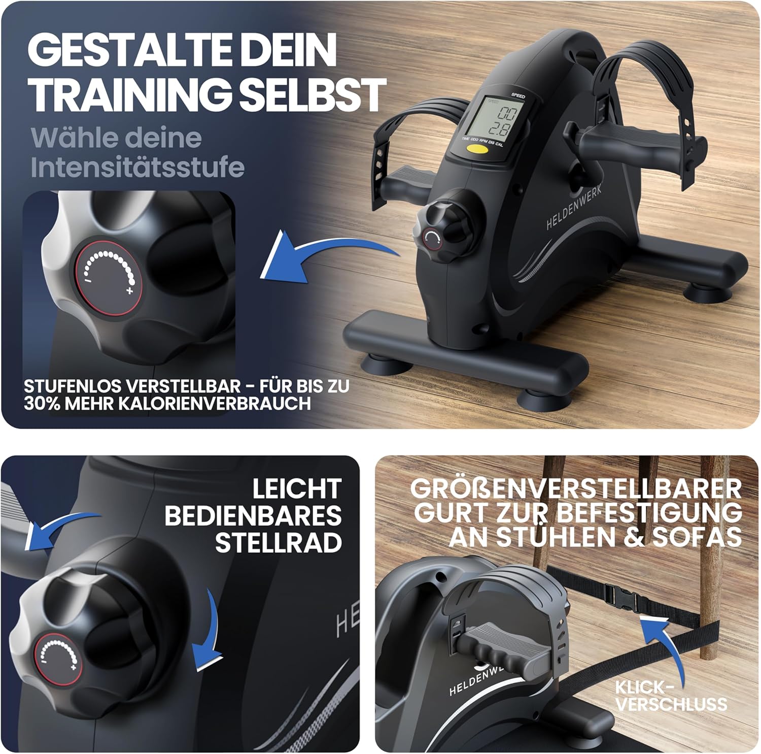 Heldenwerk Pedalttrainer Set Base - TÜV/GS - immagine 4