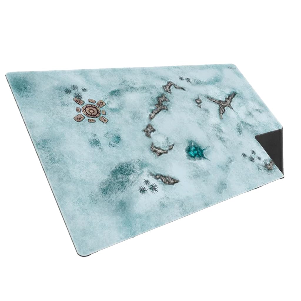 Crowd Games Onus! Traianus – Tapis De Jeu Néoprène Double Face 55x90 Cm, Résistant à L'eau Et Sans Faux Plis, Modulable Pour Des Batailles épiques