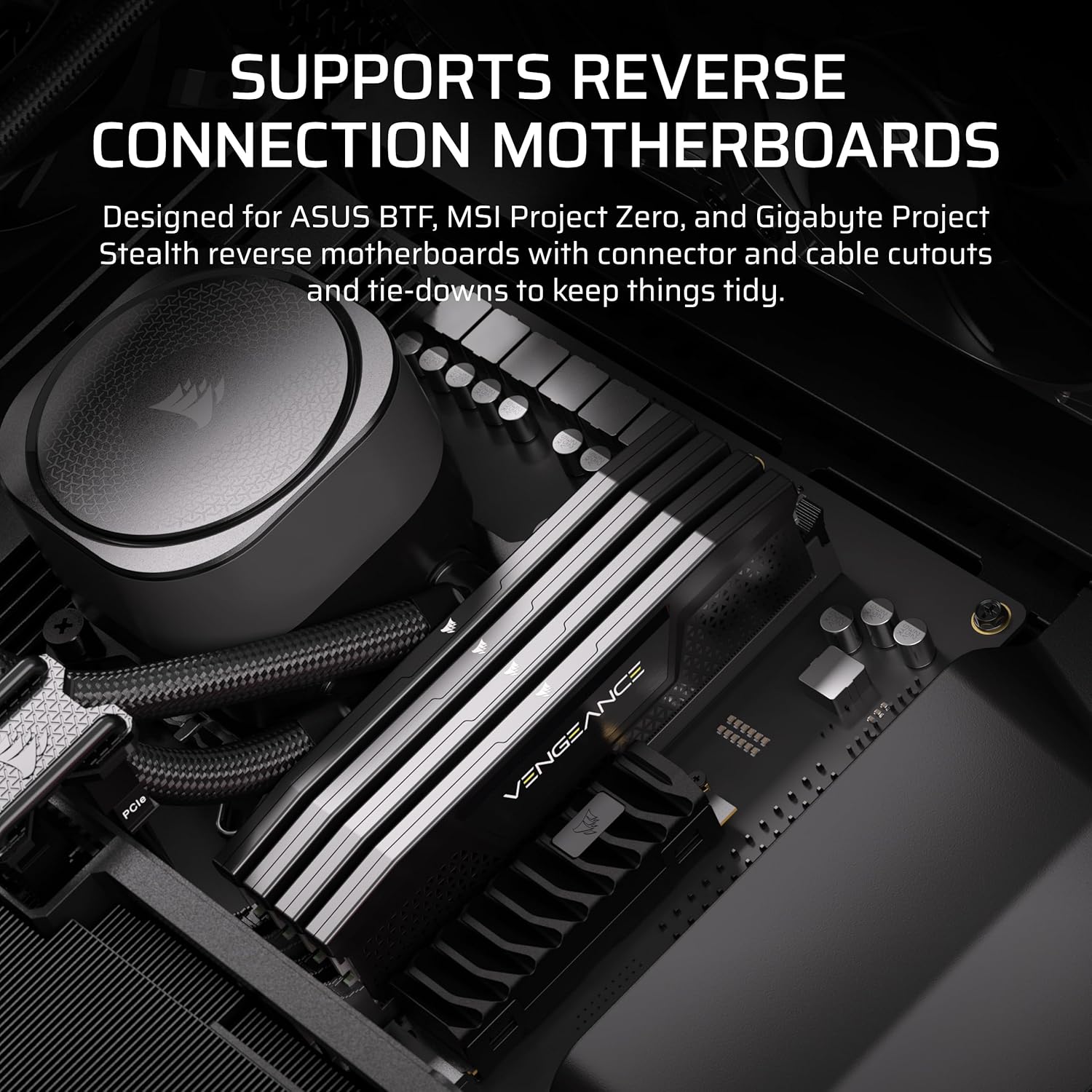 Corsair FRAME 5000D RS - Mid-Tower PC Case, Nero - immagine 8