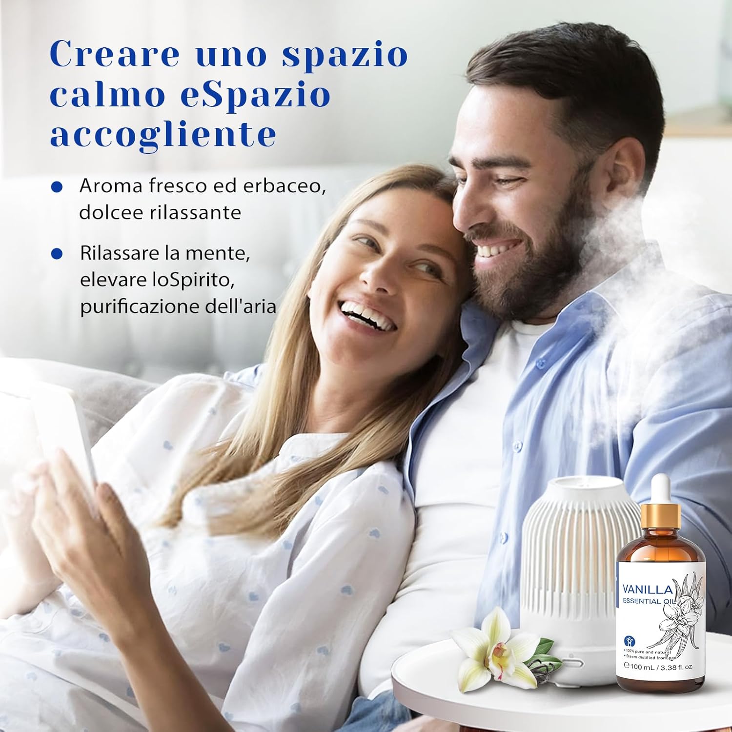 Hiqili Olio Essenziale di Vaniglia 100ml - immagine 2