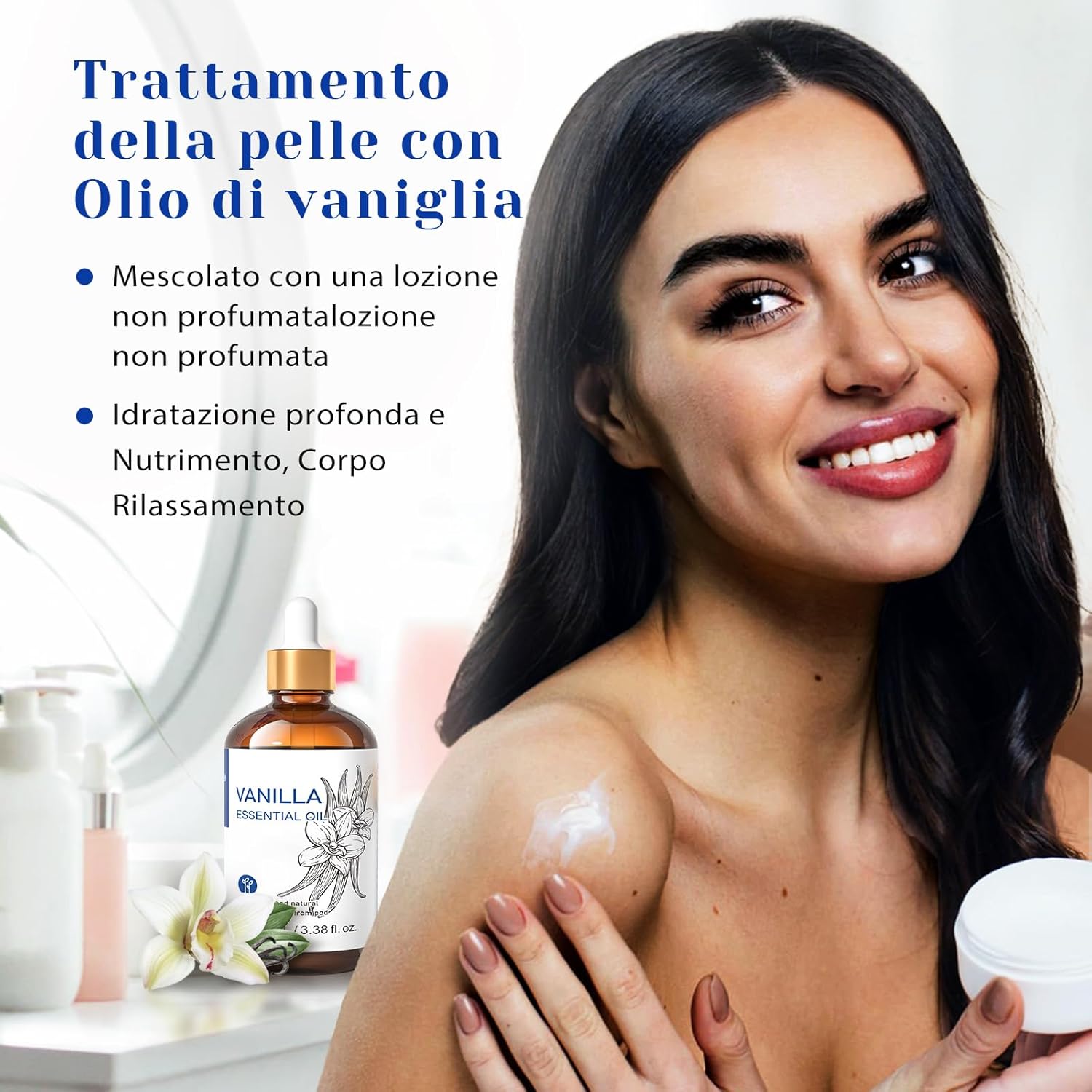 Hiqili Olio Essenziale di Vaniglia 100ml - immagine 3