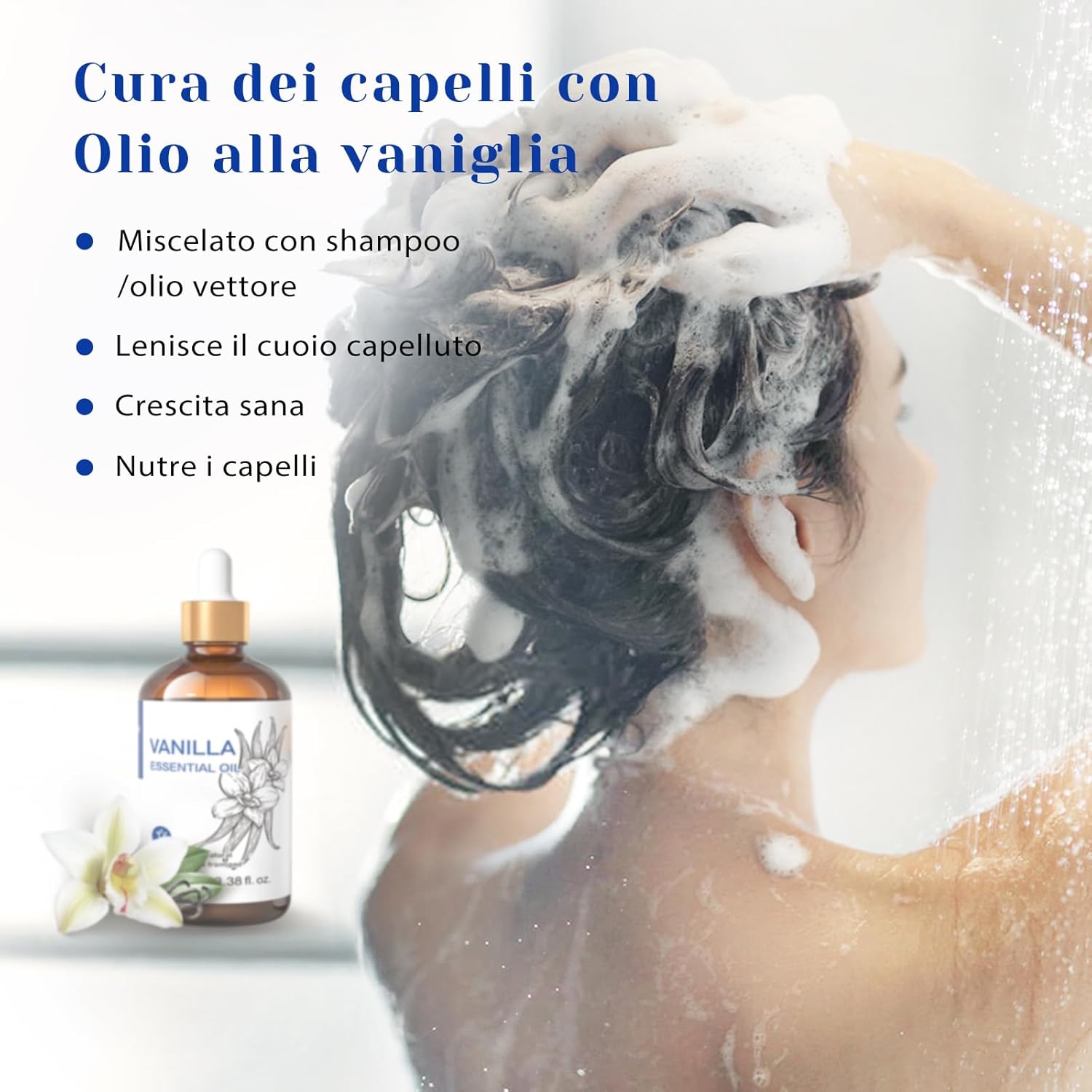 Hiqili Olio Essenziale di Vaniglia 100ml - immagine 4