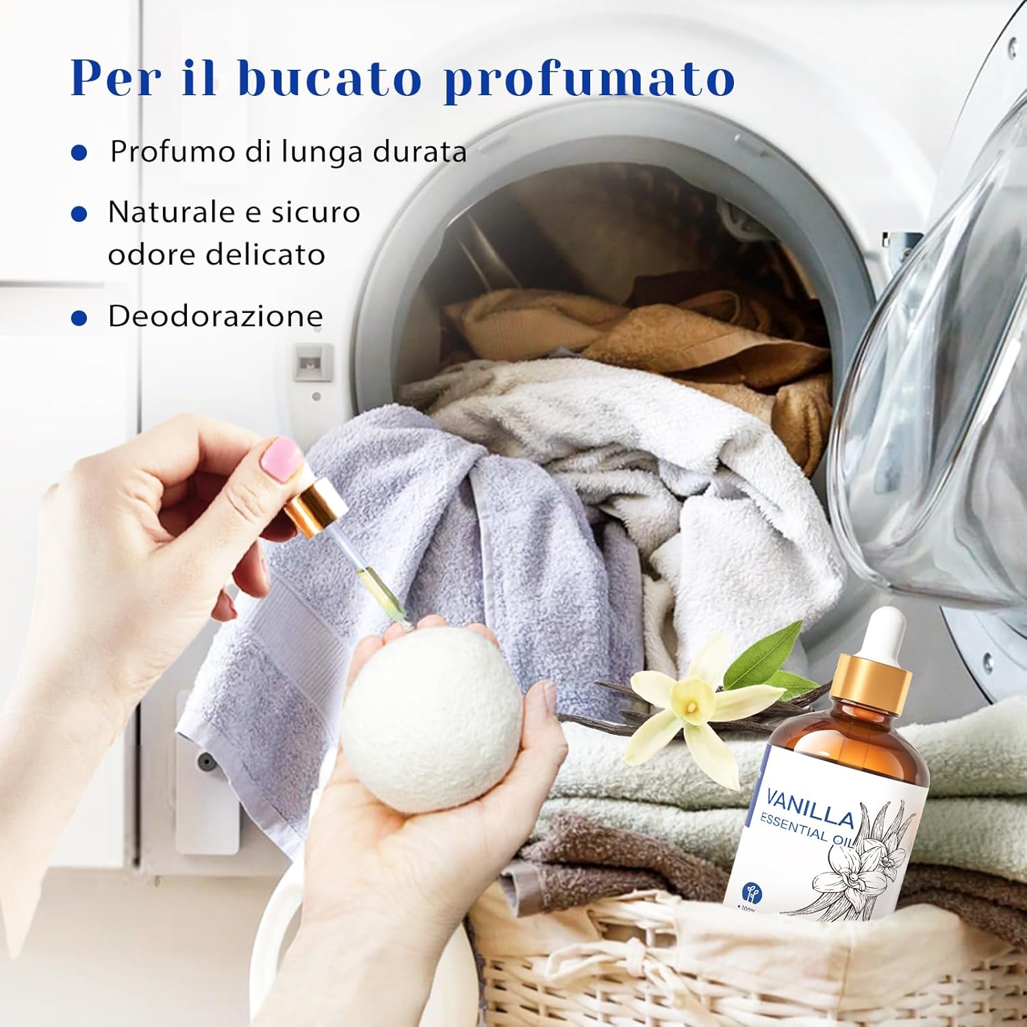 Hiqili Olio Essenziale di Vaniglia 100ml - immagine 5