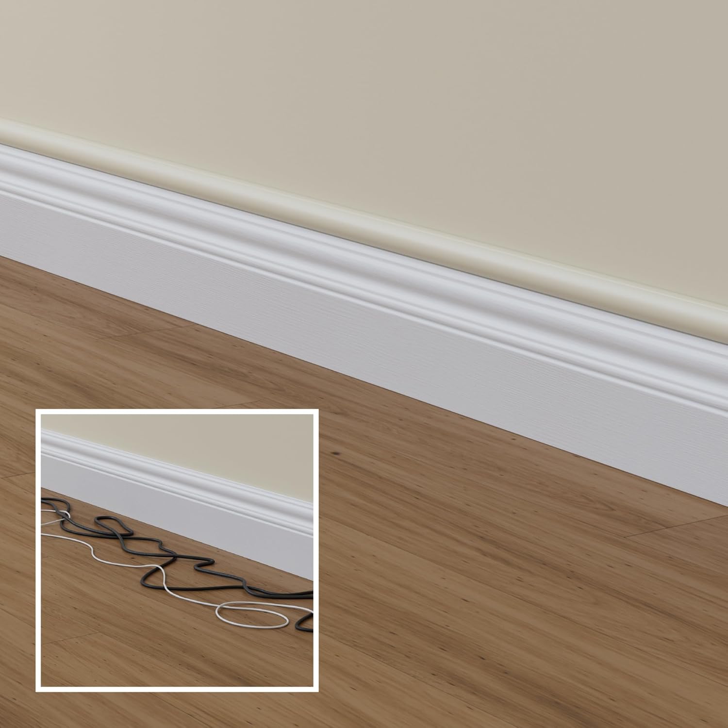 D-line Mini Passacavi 30x15mm, Magnolia (8x 1m) - immagine 5