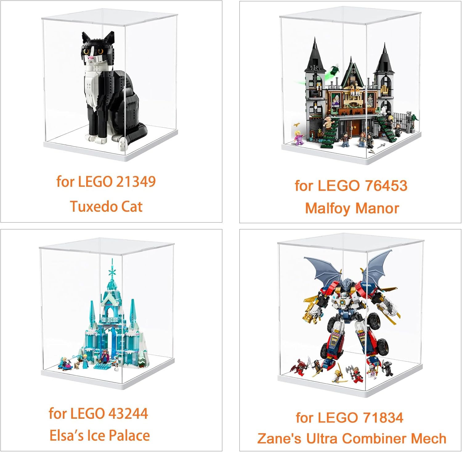 Vetrina Espositiva Acrilico Addensato per Lego 30x30x40cm - immagine 3