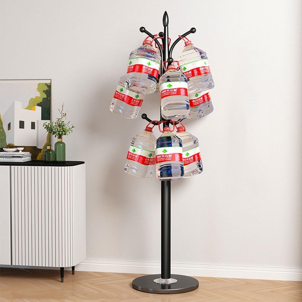 Attaccapanni da Terra in Metallo con Base in Marmo - immagine 2