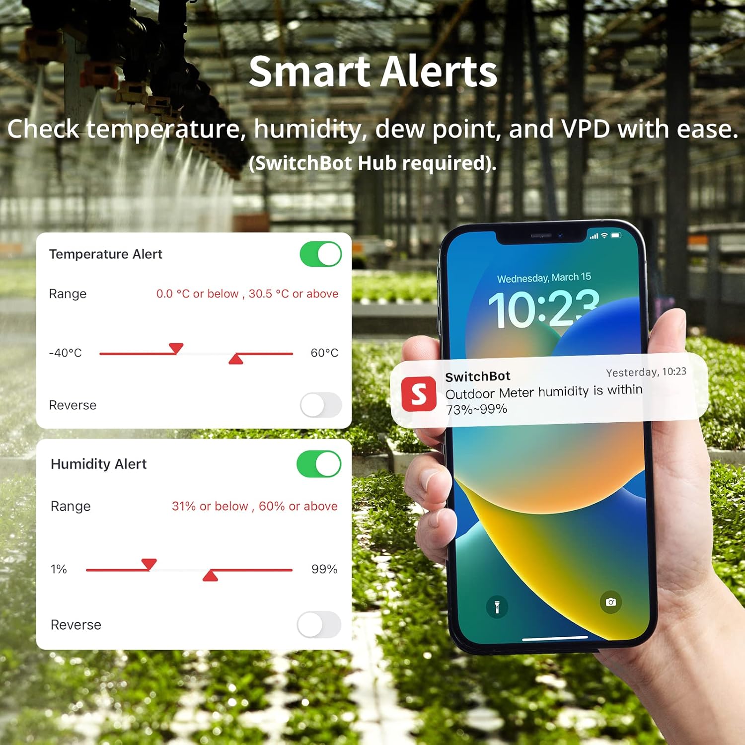 Switchbot Igrometro Termometro da Esterno IP65 - immagine 6
