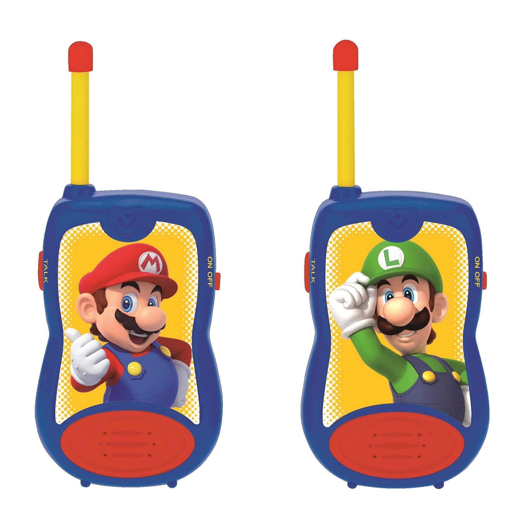 Lexibook Super Mario Talkie-Walkies 200m - Blu/Rosso
