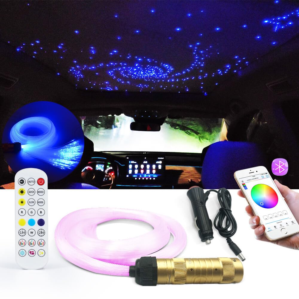 Kit Plafoniere Stella Fibra Ottica LED Smart RGBW