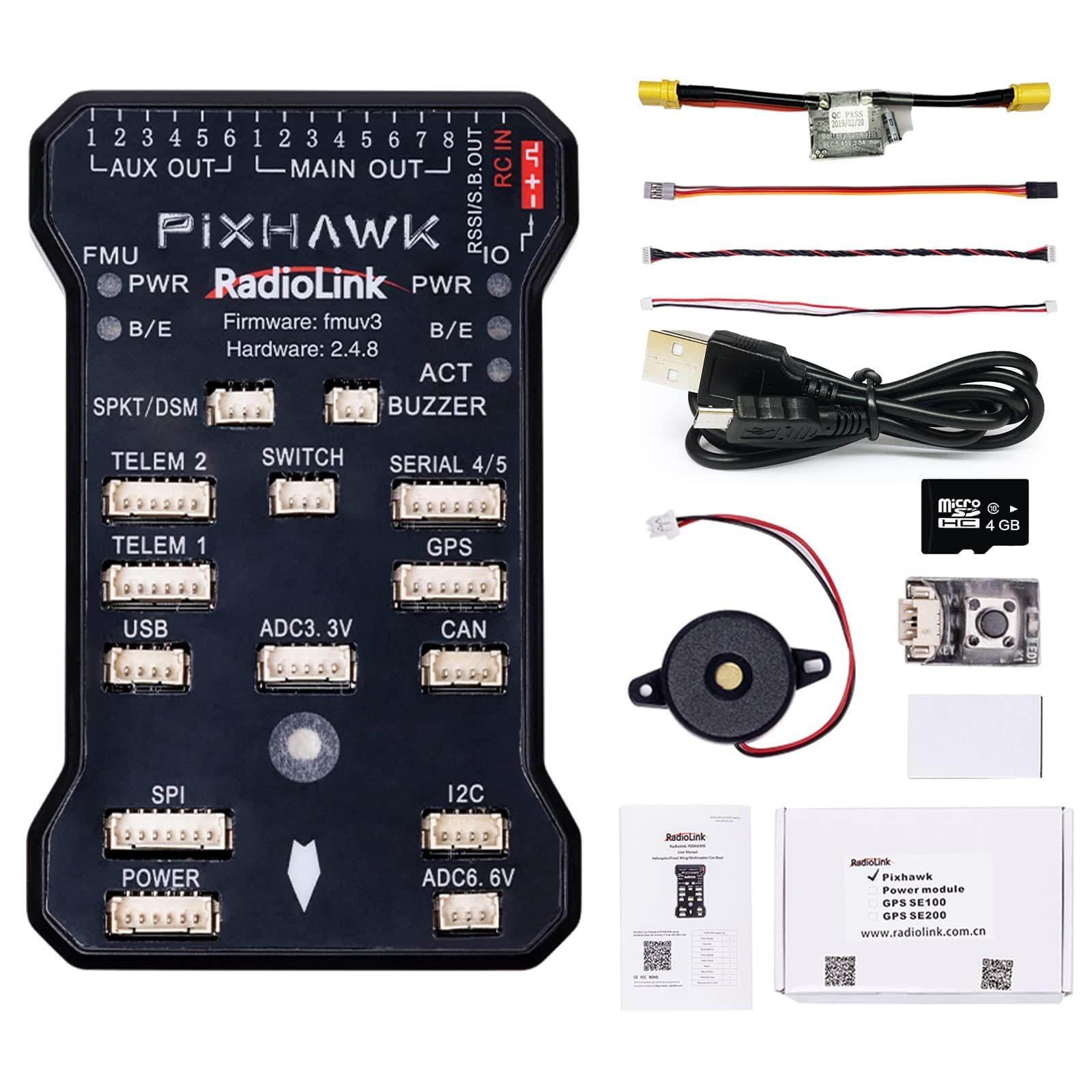 Radiolink Controllore di Volo PIXHAWK 2.4.8