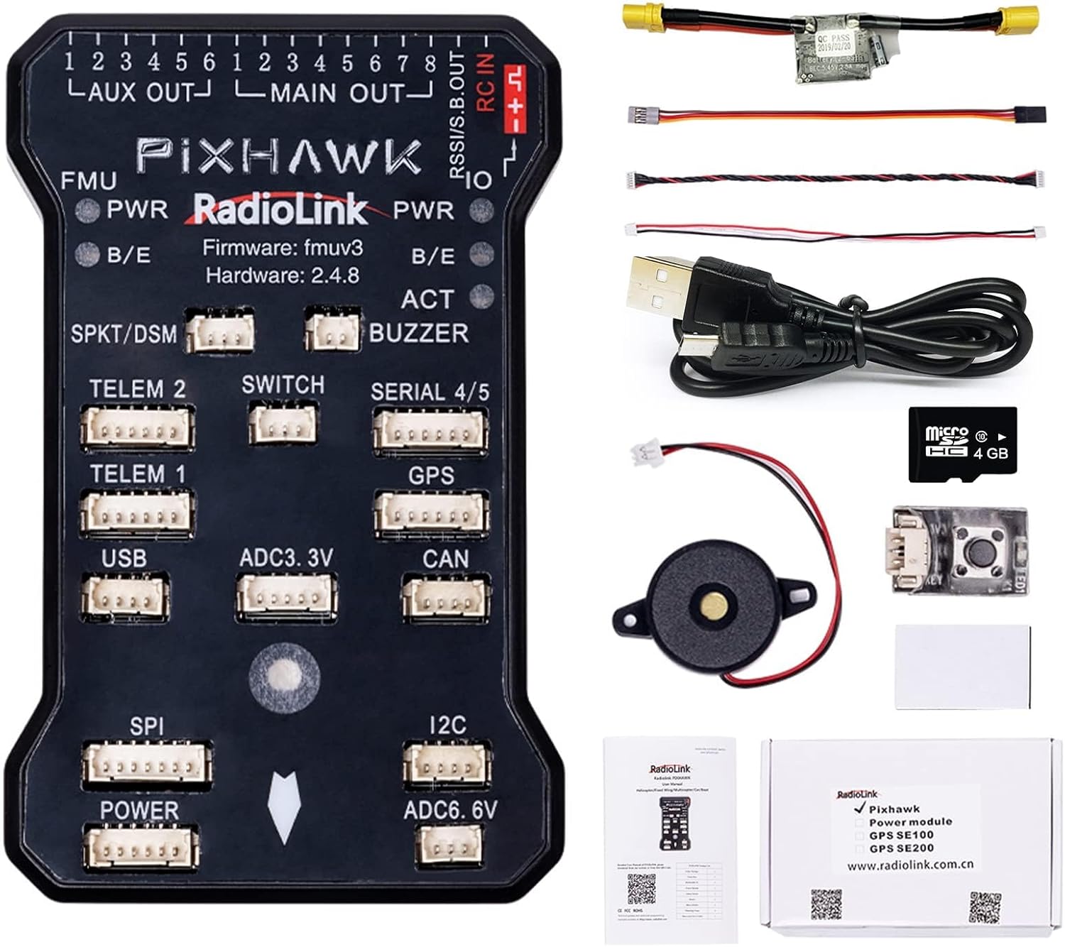 Radiolink Controllore di Volo PIXHAWK 2.4.8 - immagine 1