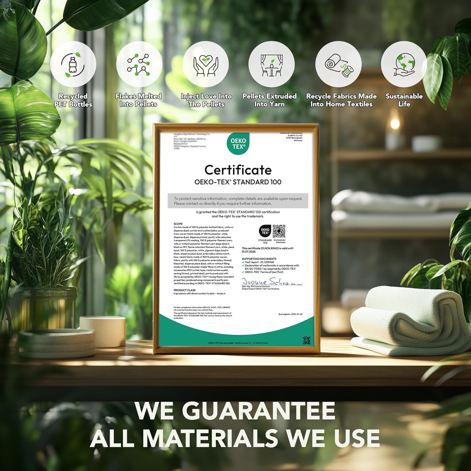 Deconovo Tende Oscuranti Camera da Letto 2 Pezzi - immagine 3