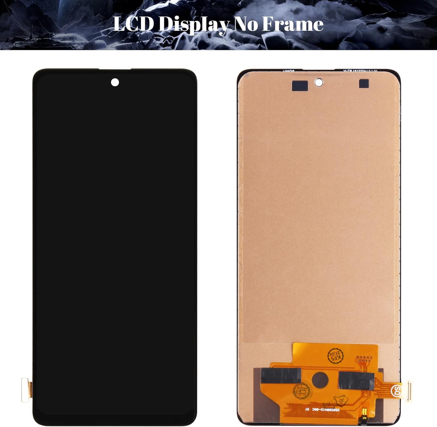 TFT Display LCD per Samsung Galaxy Note10 Lite, Nero - immagine 3