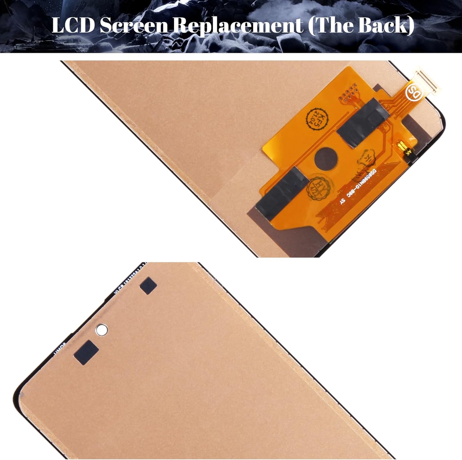 TFT Display LCD per Samsung Galaxy Note10 Lite, Nero - immagine 4