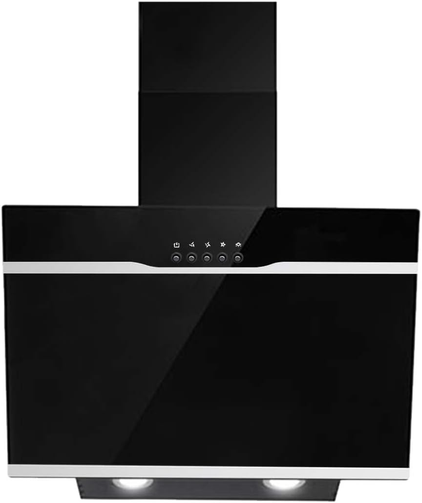 Sndoas Cappa Aspirante Inclinata 350 m³/h, Nera - immagine 7