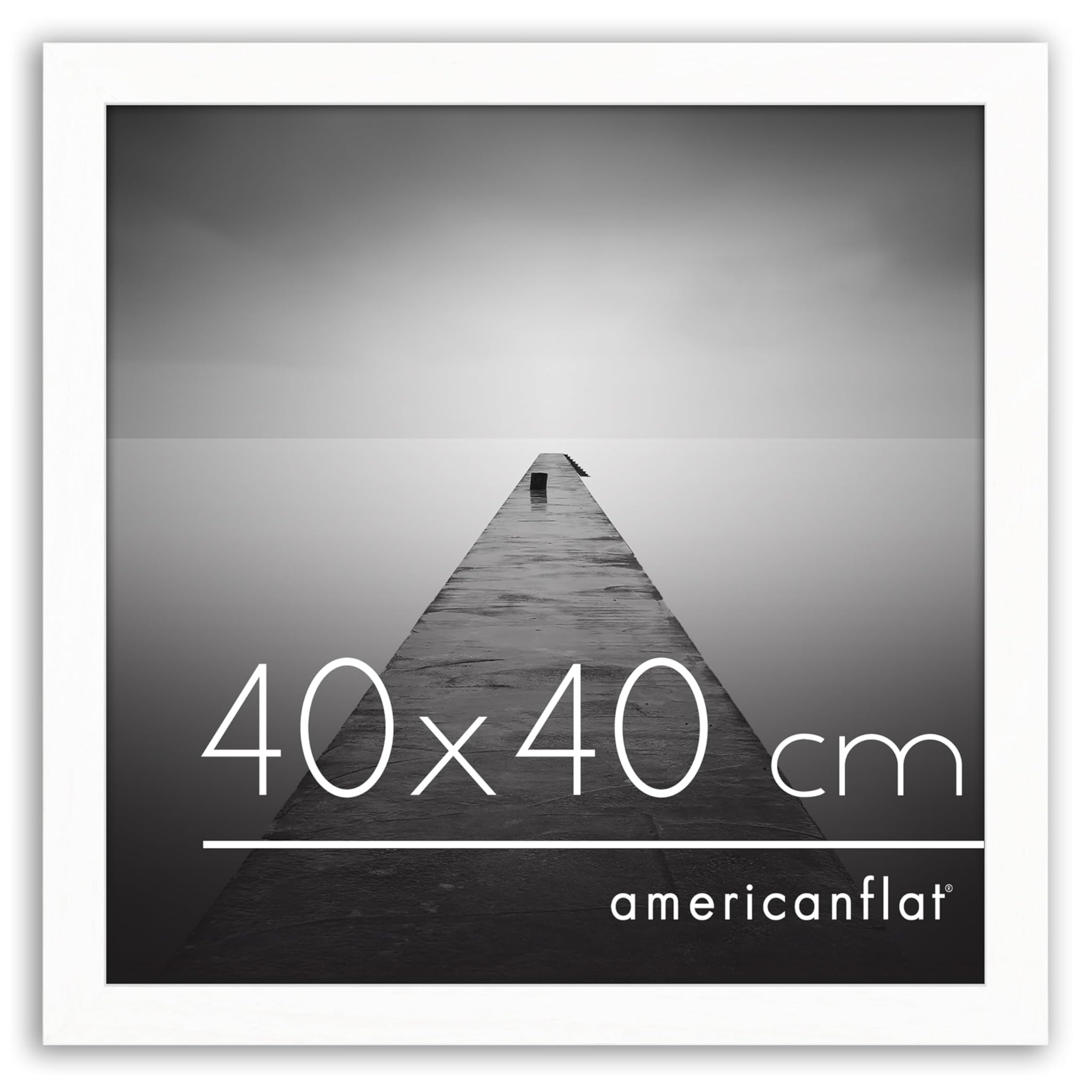 Americanflat Cornice 40x40 cm Bianca